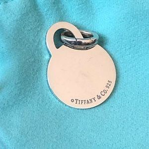 Tiffany and Co Round Tag Charm